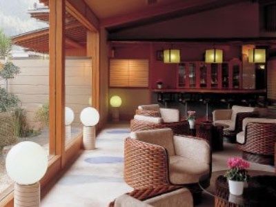 Nicchoan Keigetsu Hotel Achi Bagian luar foto